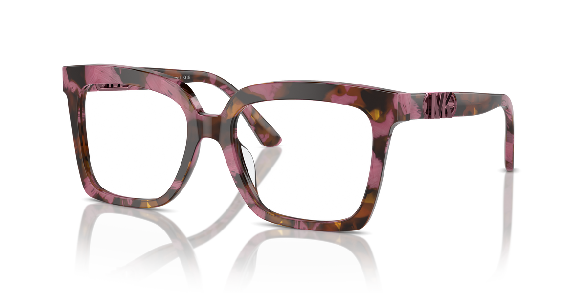 Gafas Oftálmicas Michael Kors Nassau MK4119U Carey estampado ciruela