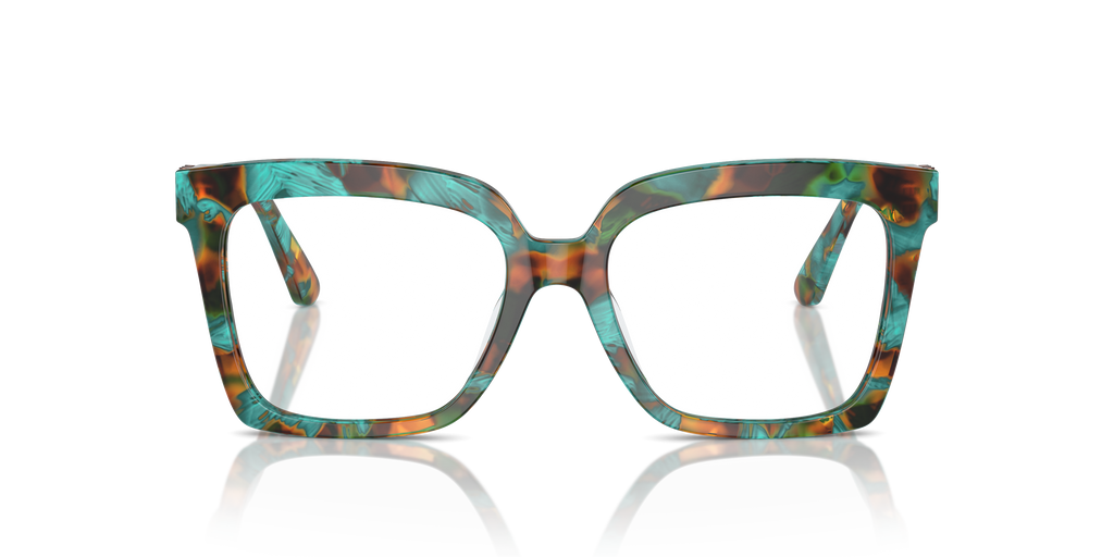 Gafas Oftálmicas Michael Kors Nassau MK4119U Carey estampado turquesa
