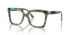Gafas Oftálmicas Michael Kors Nassau MK4119U Carey estampado turquesa