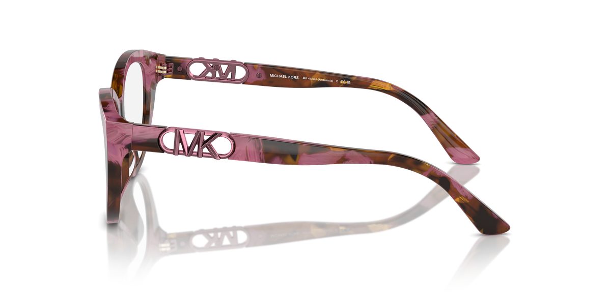Gafas Oftálmicas Michael Kors Andalucia MK4120U Carey estampado ciruela