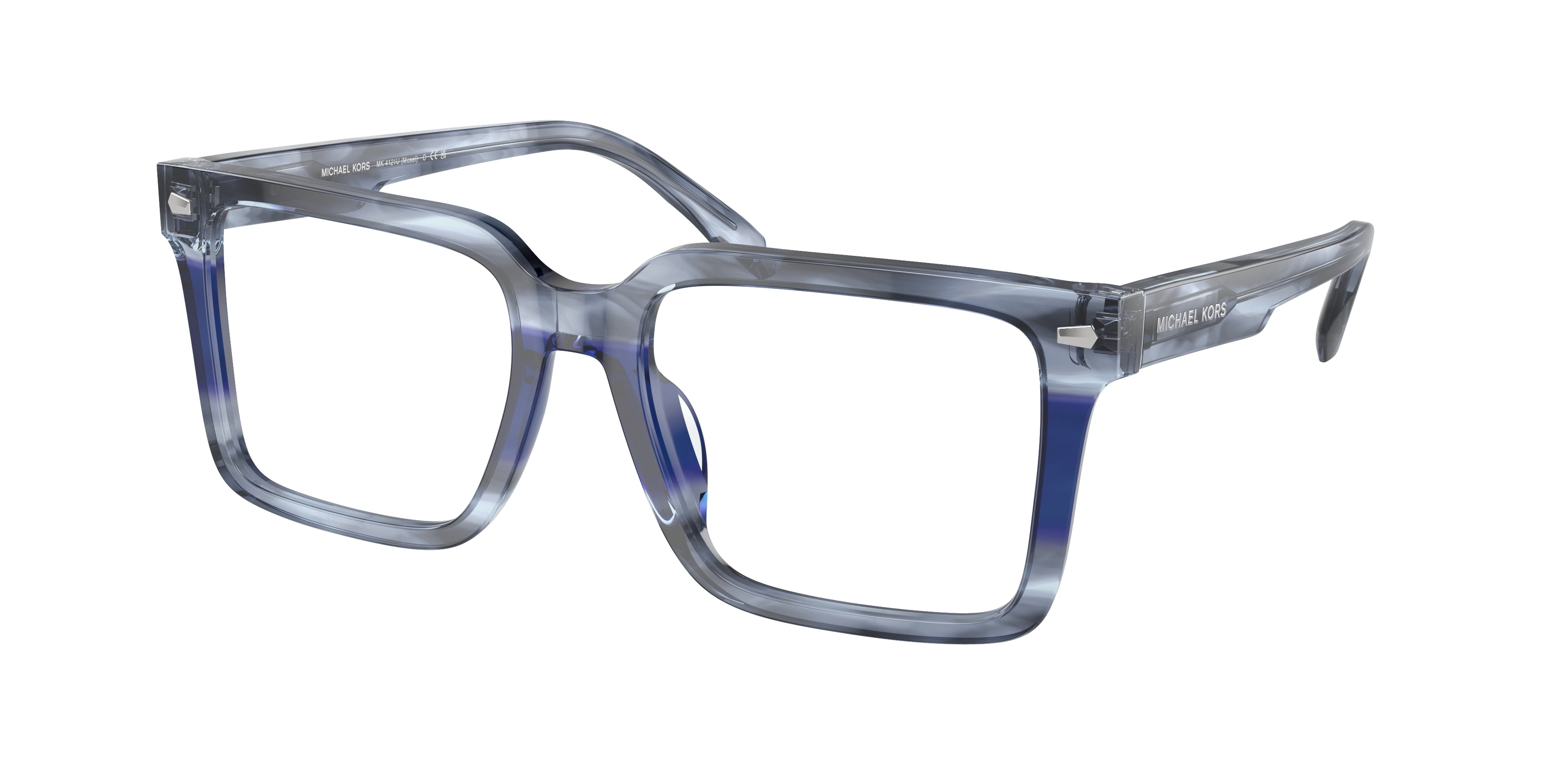 Gafas Oftálmicas Michael Kors Mosel MK4121U Cuerno Azul