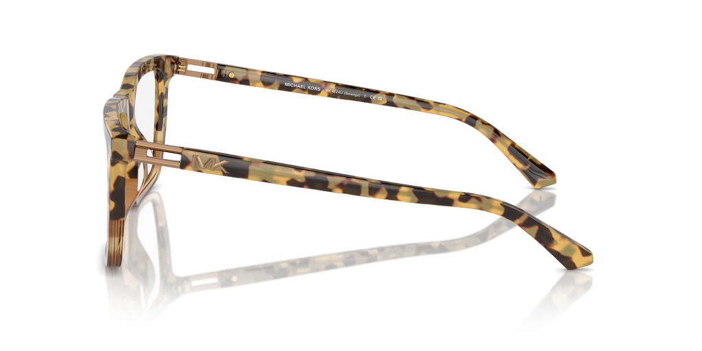Gafas Oftálmicas Michael Kors Sorengo MK4124U Brown Block Tortoise