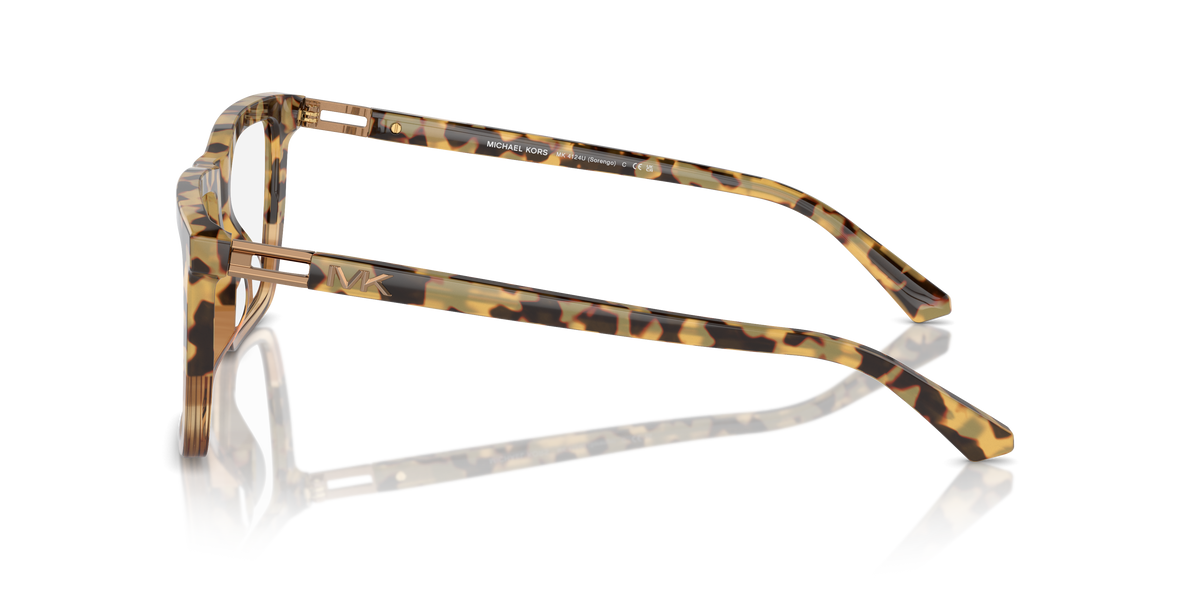 Gafas Oftálmicas Michael Kors Sorengo MK4124U Brown Block Tortoise