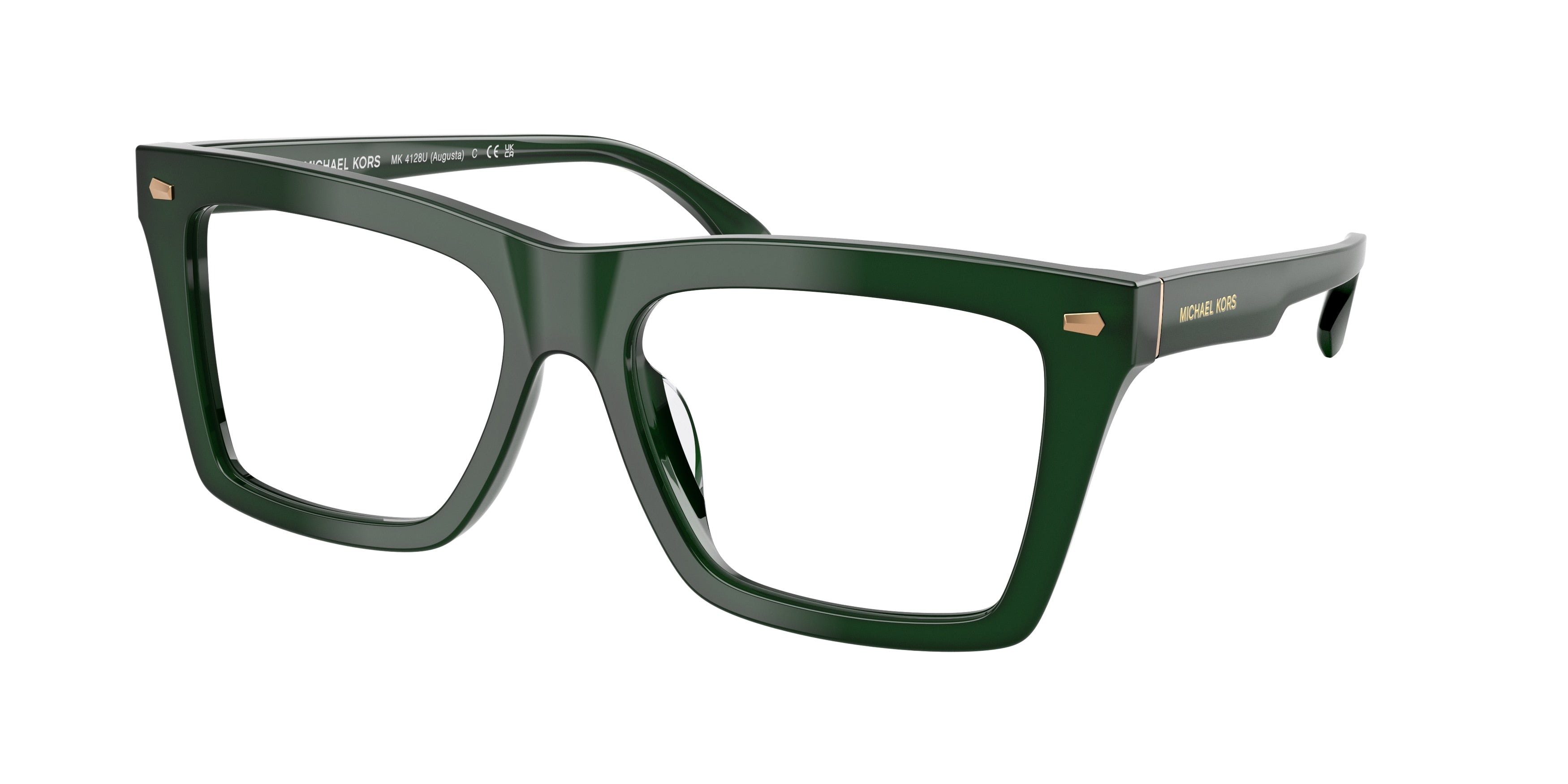 Gafas Oftálmicas Michael Kors Augusta MK4128U Verde Olivo Sólido