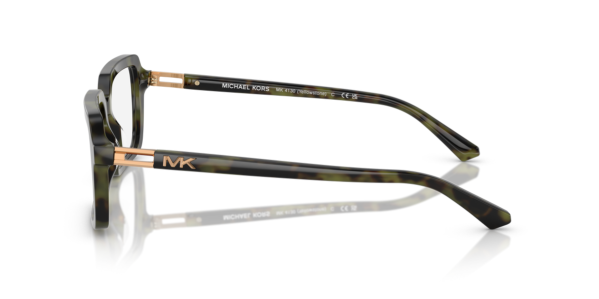 Gafas Oftálmicas Michael Kors Yellowstone MK4130 Carey Verde Olivo