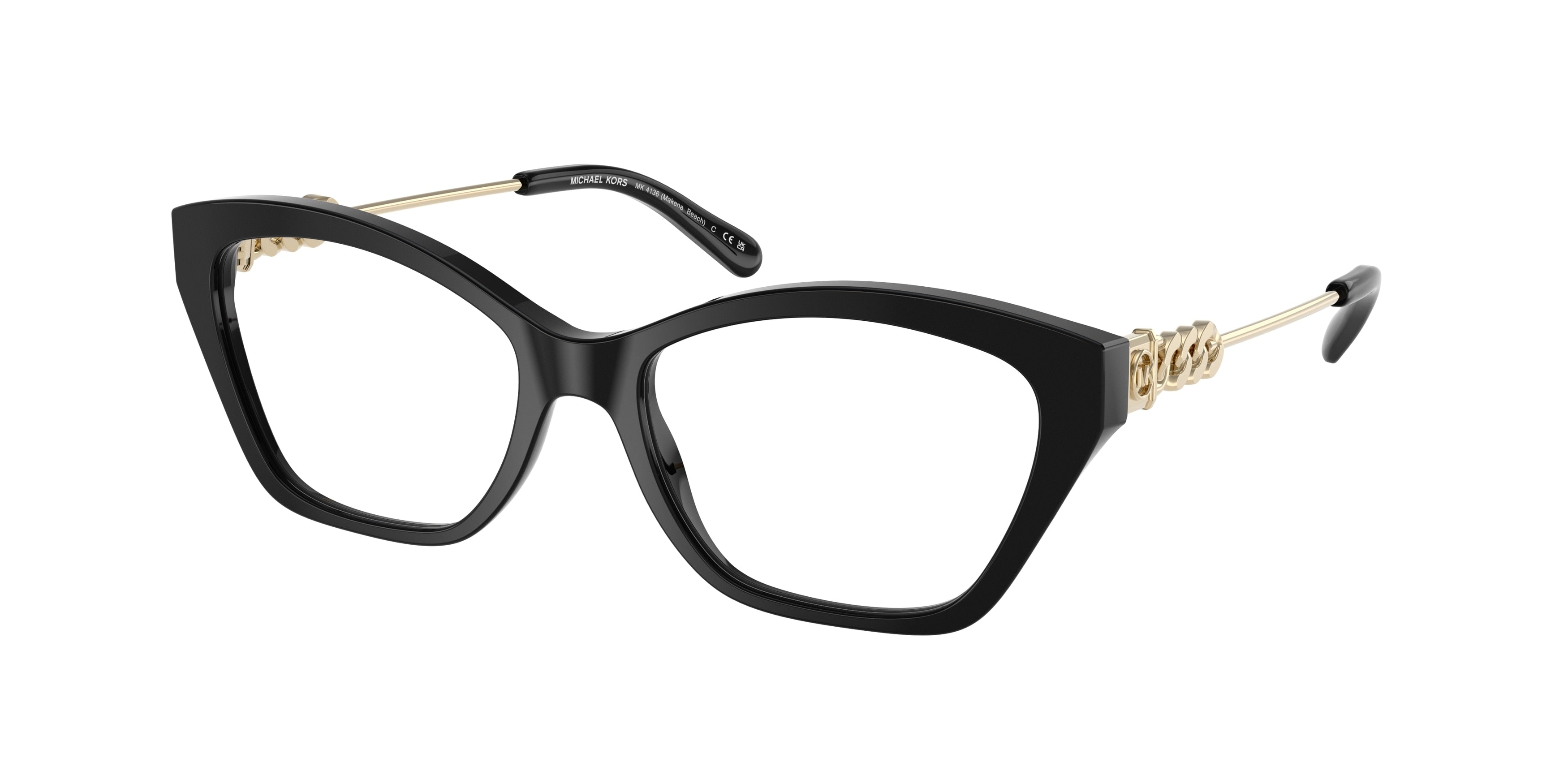 Gafas Oftálmicas Michael Kors Makena Beach MK4136 Negro