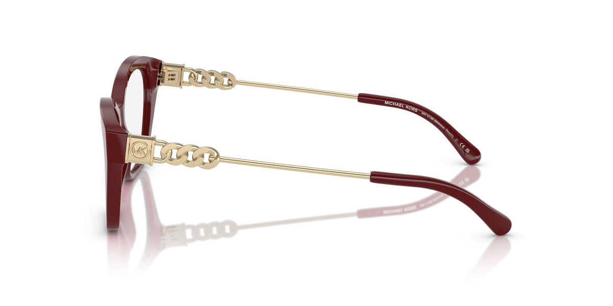 Gafas Oftálmicas Michael Kors Makena Beach MK4136 Rojo Profundo