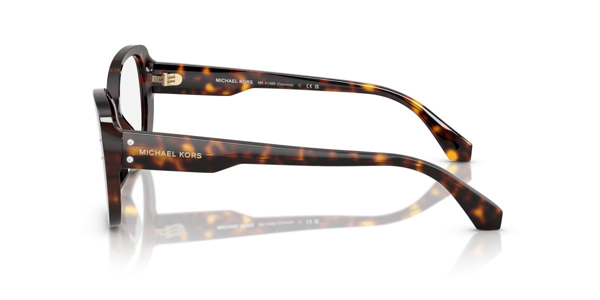 Gafas Oftálmicas Michael Kors Cervinia MK4138B Carey Oscuro