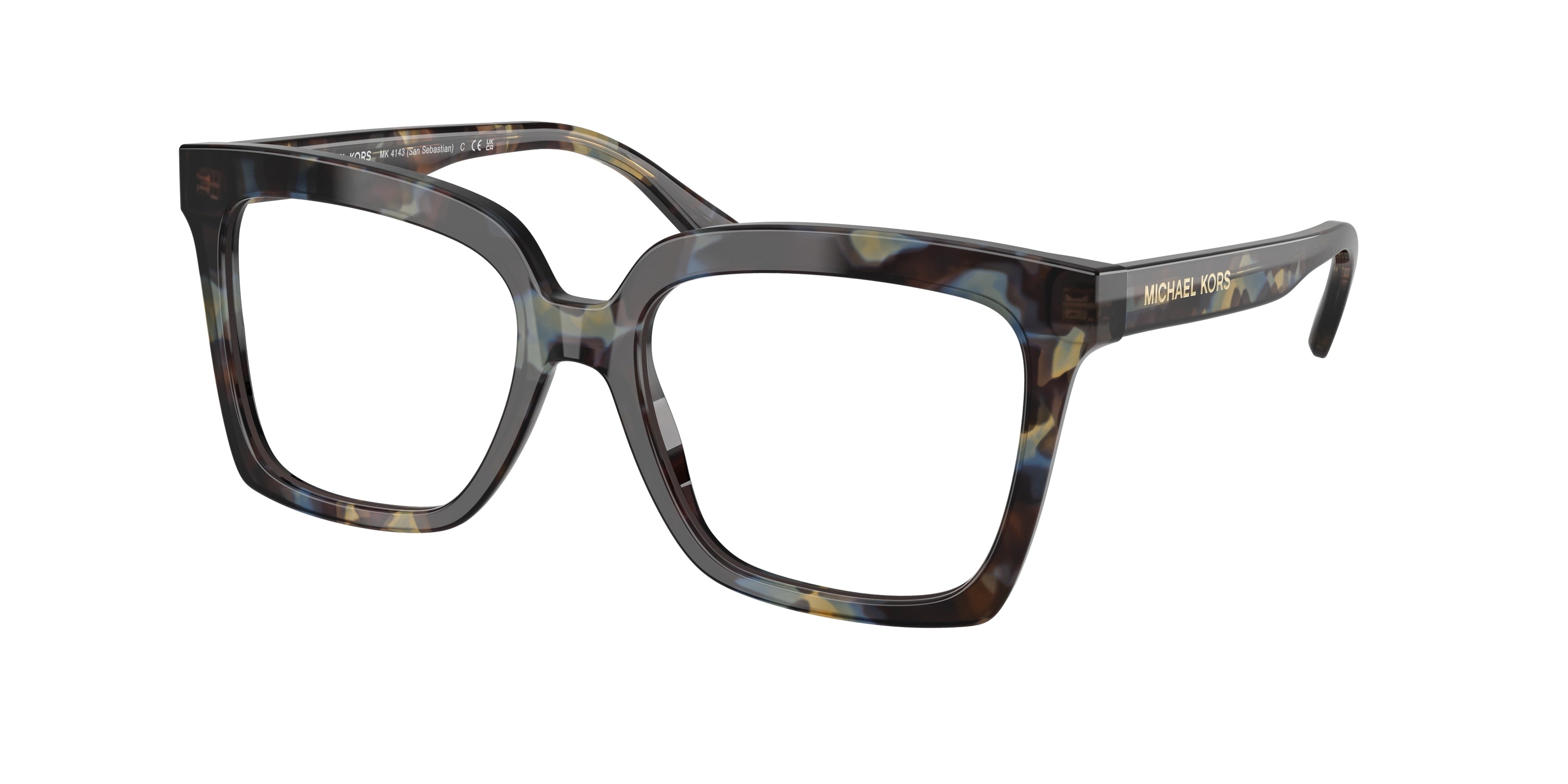 Gafas Oftálmicas Michael Kors San Sebastian MK4143 Carey Azul
