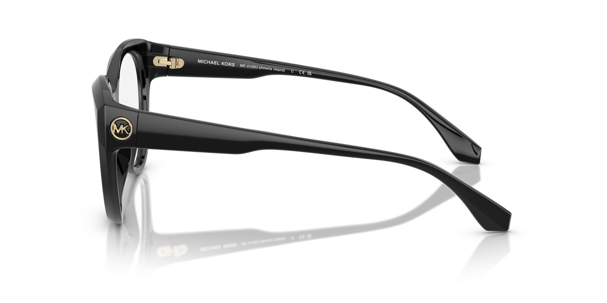 Gafas Oftálmicas Michael Kors Amelia Island MK4145U Negro