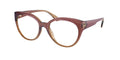 Gafas Oftálmicas Michael Kors Amelia Island MK4145U Marrón claro rosa empolvado