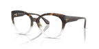 Gafas Oftálmicas Michael Kors Amelia Island MK4145U Tortuga oscura a transparente