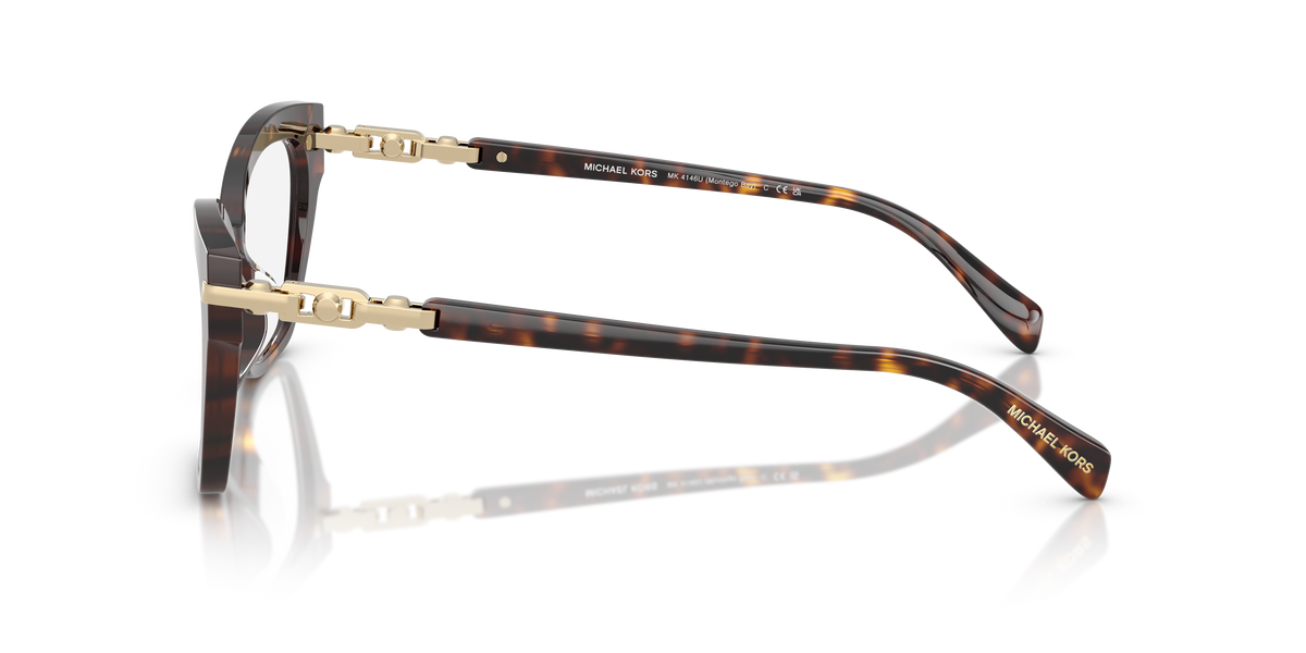 Gafas Oftálmicas Michael Kors Montego Bay MK4146U Carey Oscuro