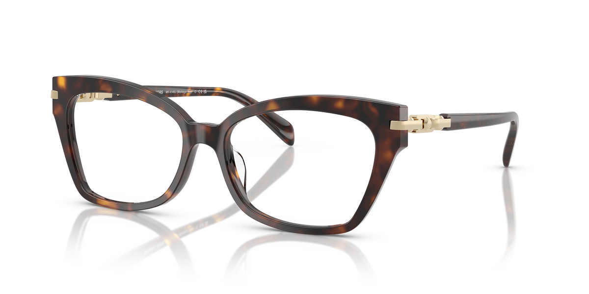 Gafas Oftálmicas Michael Kors Montego Bay MK4146U Carey Oscuro