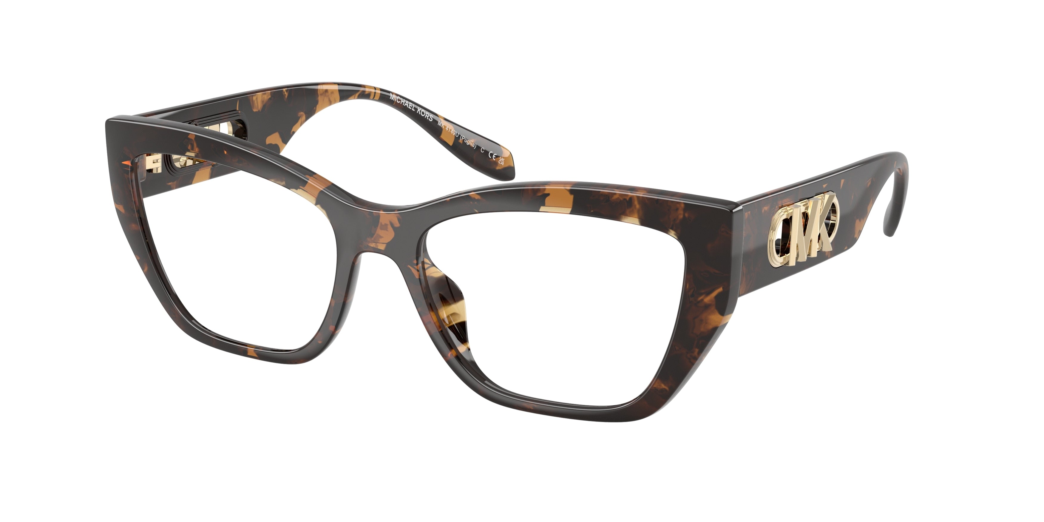 Gafas Oftálmicas Michael Kors Puglia MK4149U Carey Oscuro