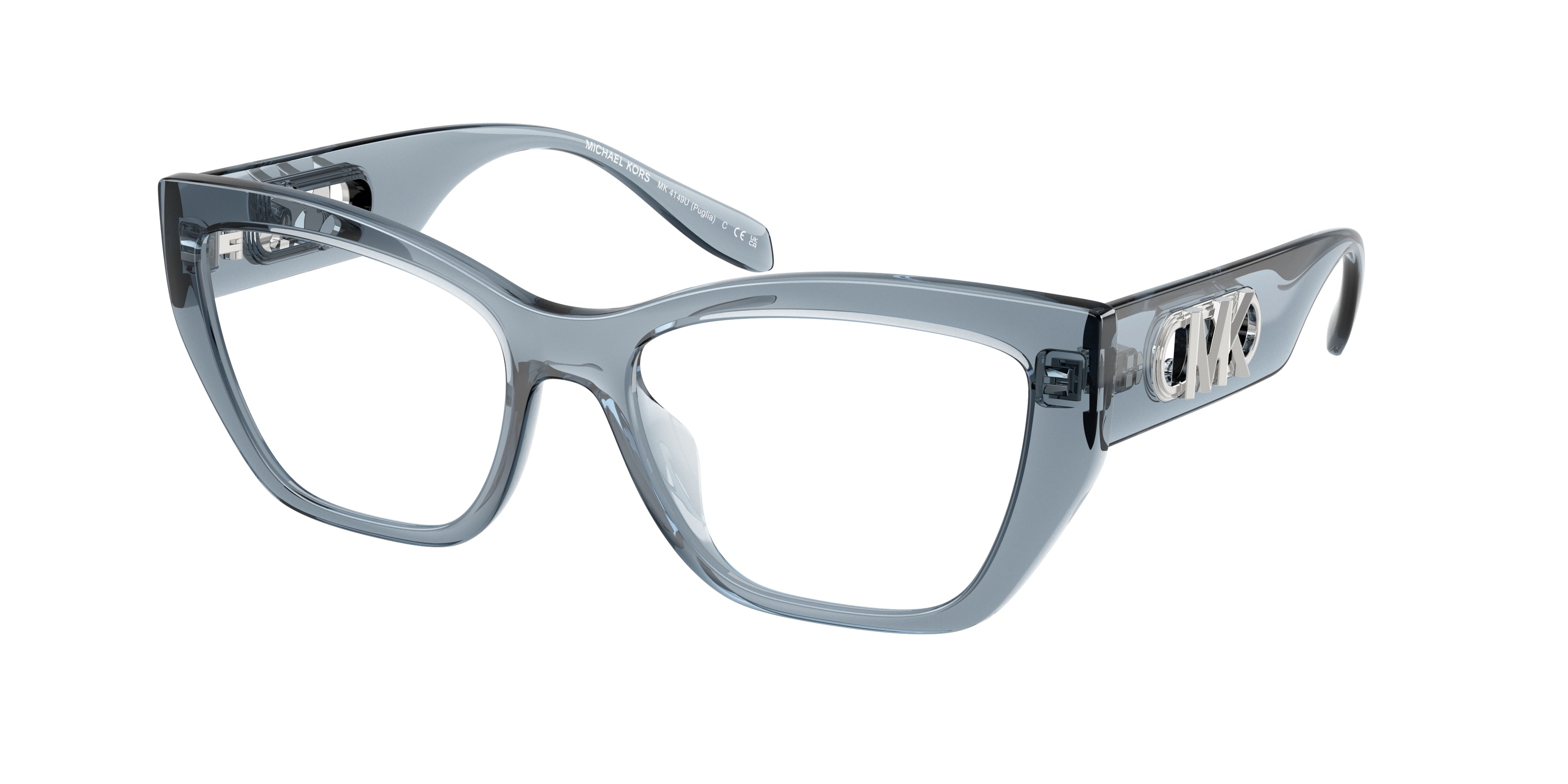 Gafas Oftálmicas Michael Kors Puglia MK4149U Mezclilla transparente