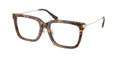 Gafas Oftálmicas Michael Kors Guilin MK4152D Tortuga perlada marrón