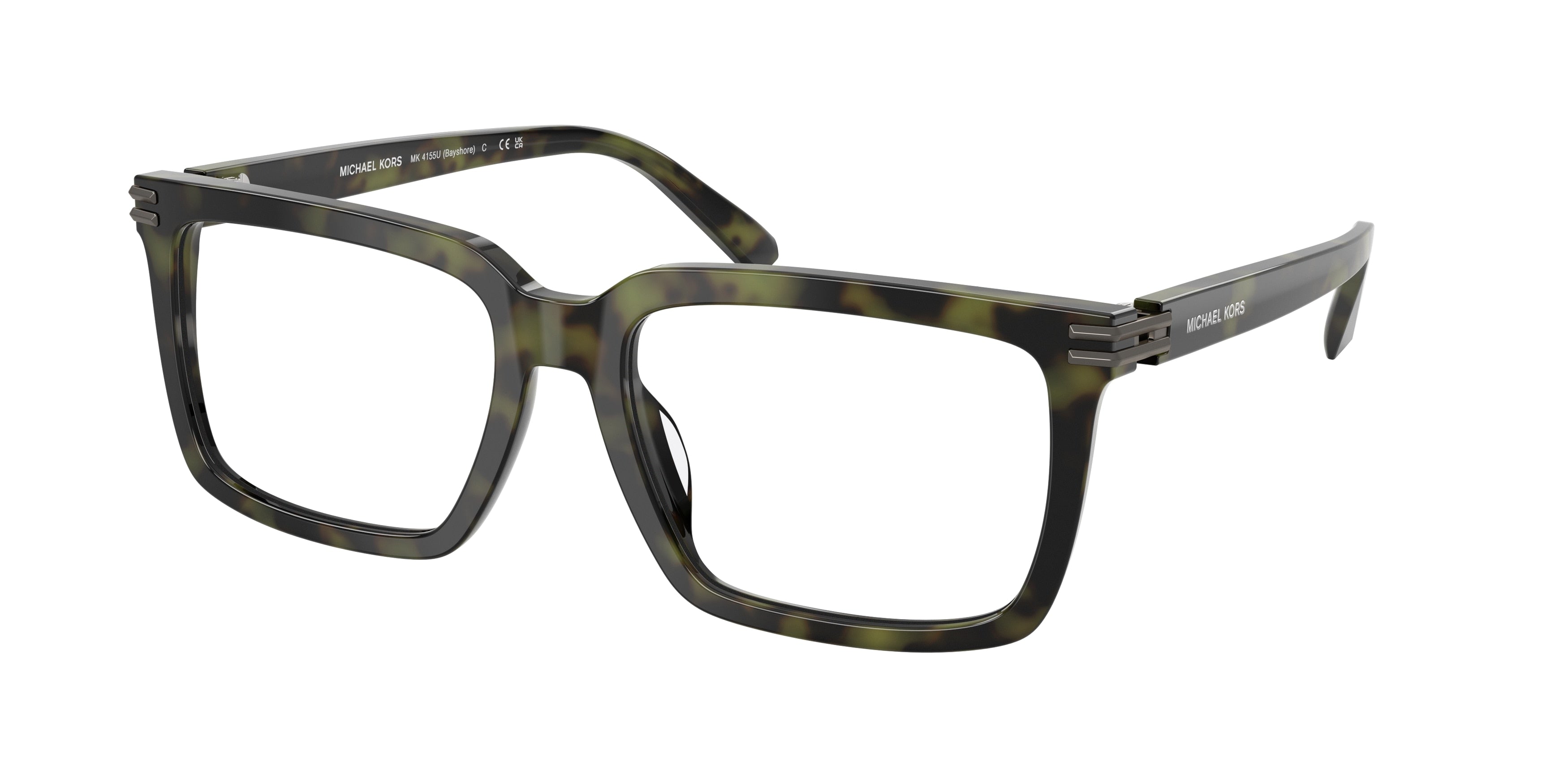 Gafas Oftálmicas Michael Kors Bayshore MK4155U Carey Verde Olivo