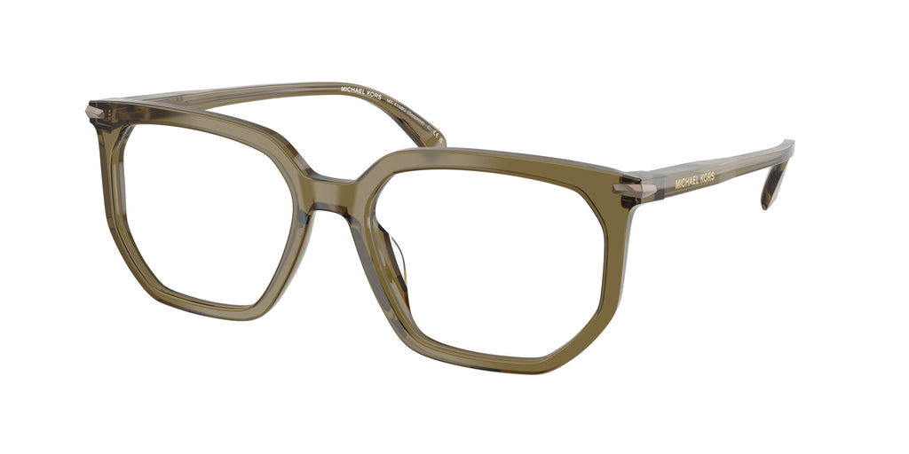 Gafas Oftálmicas Michael Kors Sequoia MK4158U Verde Olivo Traslúcido