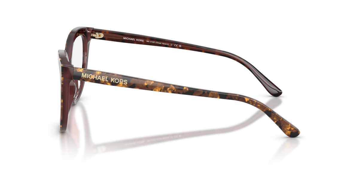 Gafas Oftálmicas Michael Kors Great Abaco MK4162 Tortuga perlada marrón