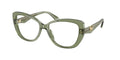 Gafas Oftálmicas Michael Kors Dervio MK4163U Verde Traslúcido