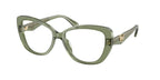 Gafas Oftálmicas Michael Kors Dervio MK4163U Verde Traslúcido