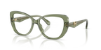 Gafas Oftálmicas Michael Kors Dervio MK4163U Verde Traslúcido