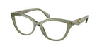 Gafas Oftálmicas Michael Kors Bellano MK4164U Verde Traslúcido