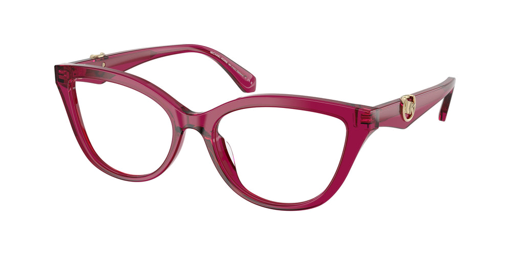 Gafas Oftálmicas Michael Kors Bellano MK4164U Ciruela Traslúcido