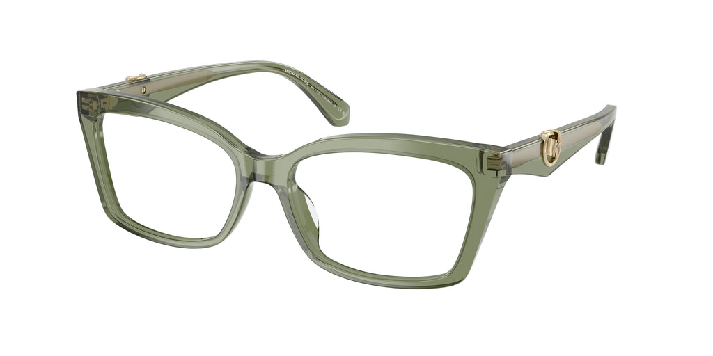 Gafas Oftálmicas Michael Kors Garzeno MK4165U Verde Traslúcido