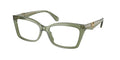 Gafas Oftálmicas Michael Kors Garzeno MK4165U Verde Traslúcido