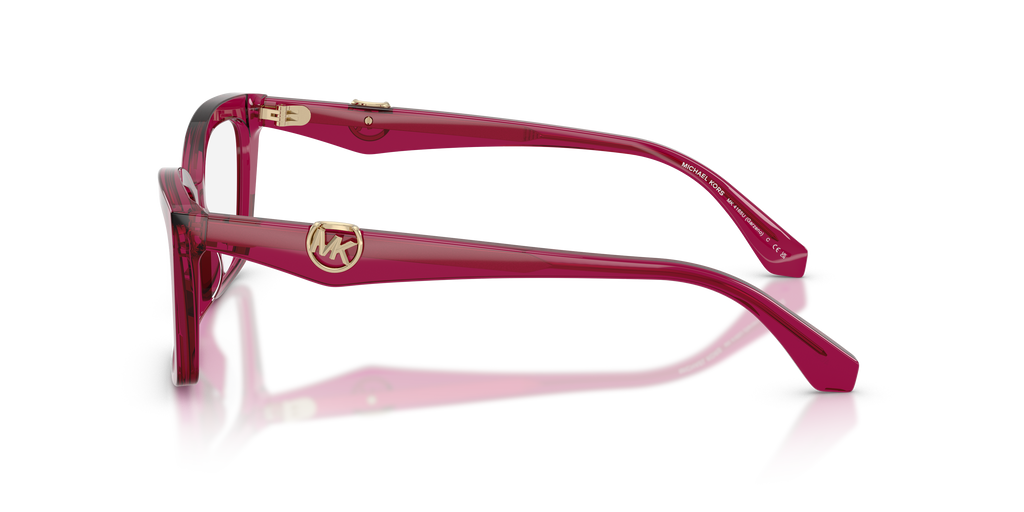 Gafas Oftálmicas Michael Kors Garzeno MK4165U Ciruela Traslúcido