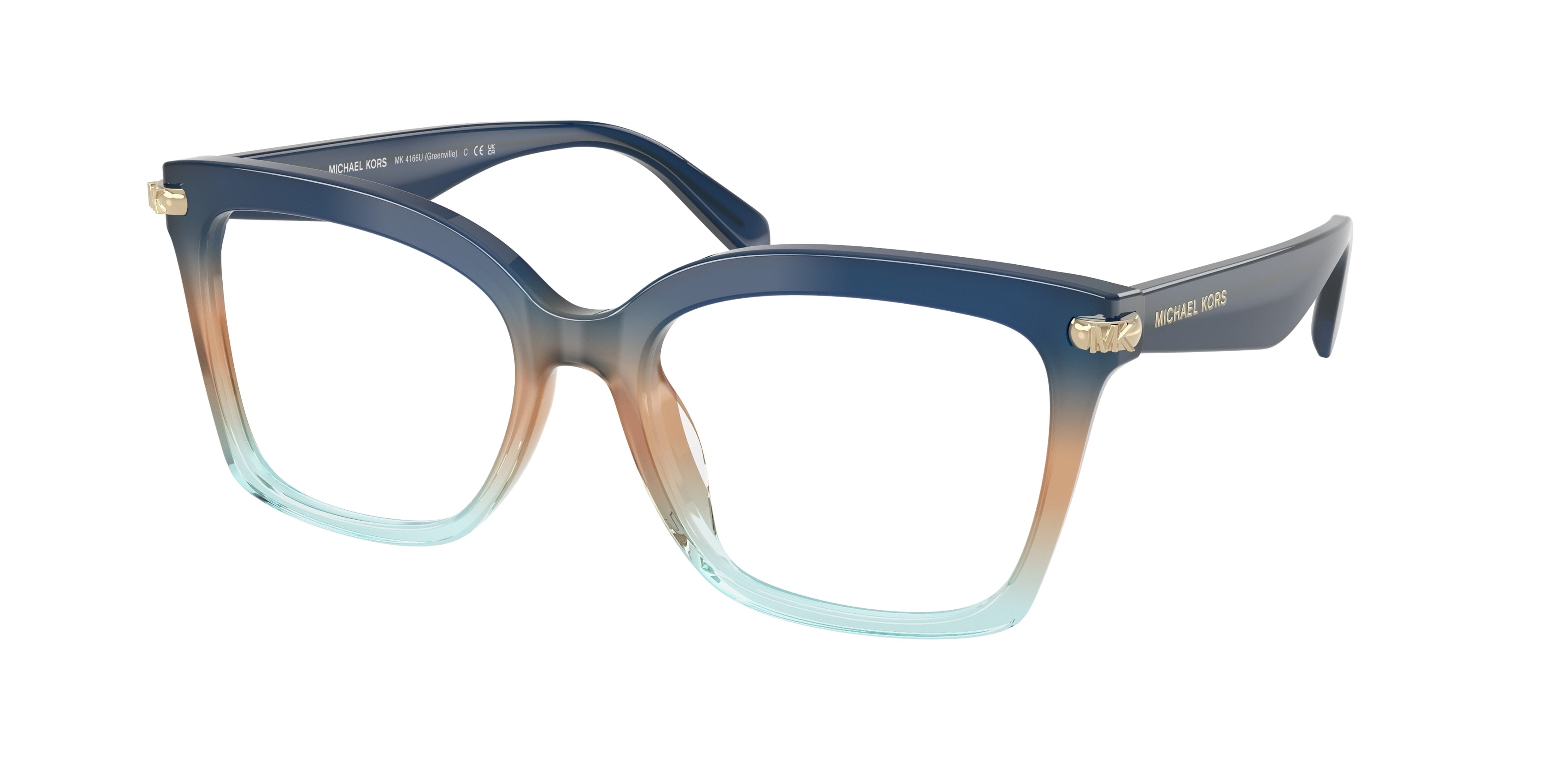 Gafas Oftálmicas Michael Kors Greenville MK4166U Azul Marino Degradé