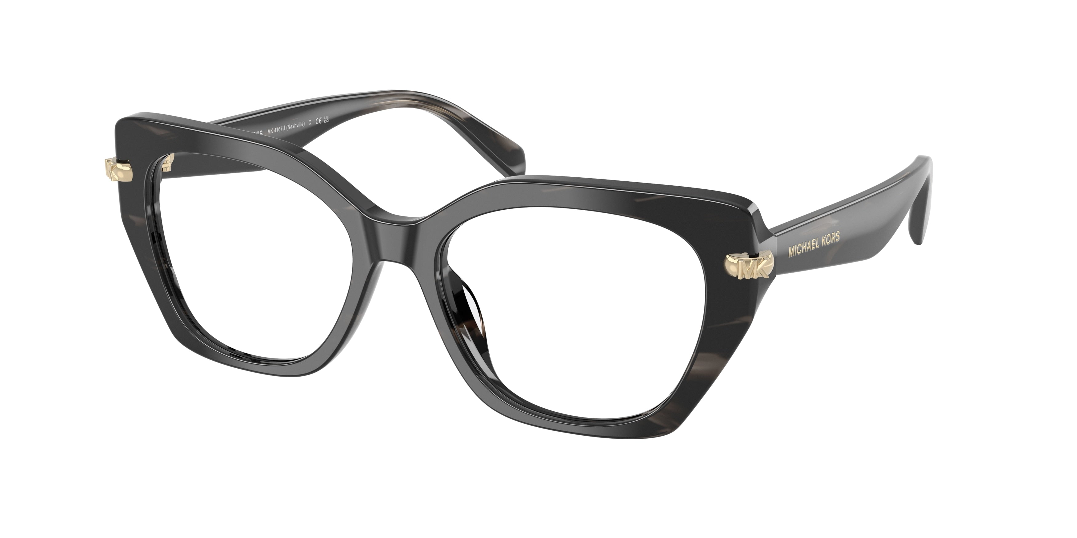 Gafas Oftálmicas Michael Kors Nashville MK4167U Cuerno Negro