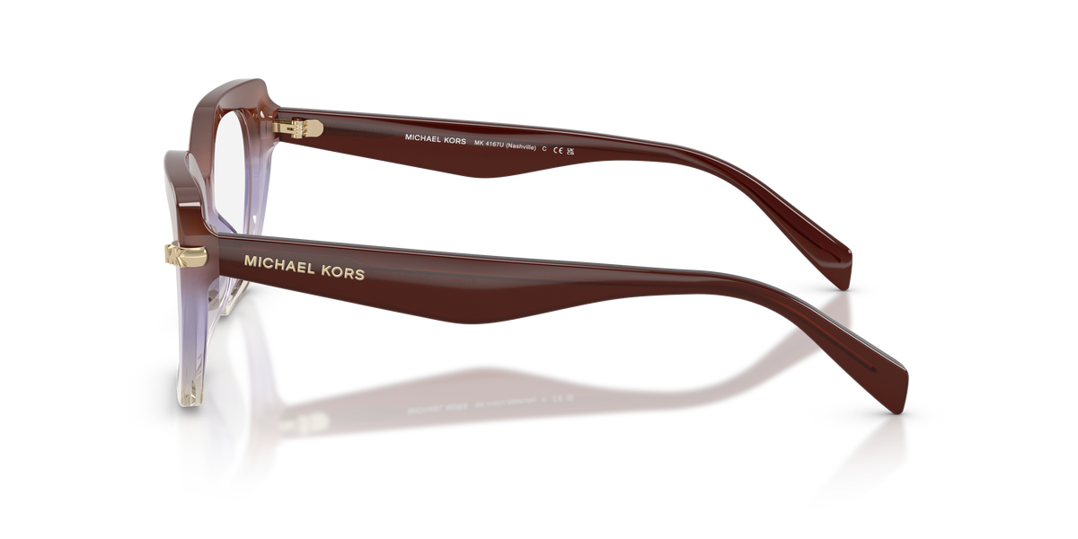 Gafas Oftálmicas Michael Kors Nashville MK4167U Vino Degradé