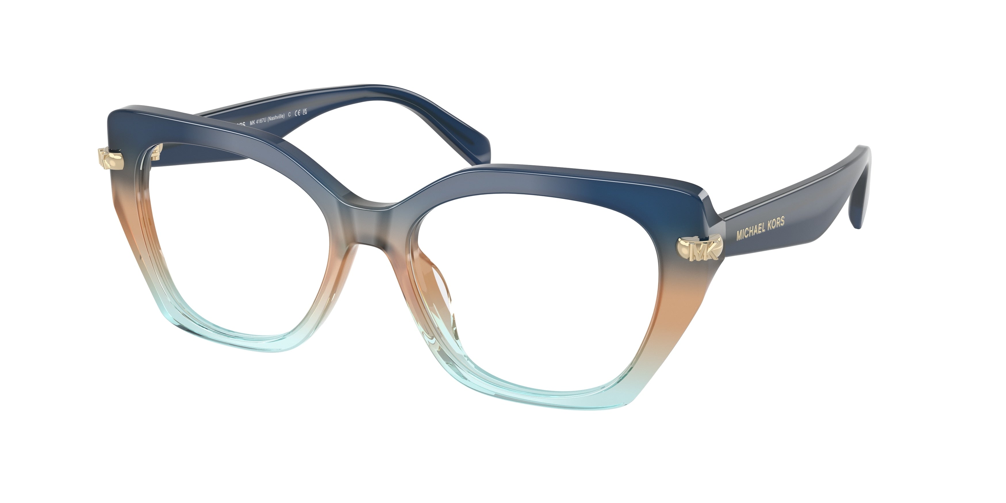 Gafas Oftálmicas Michael Kors Nashville MK4167U Azul Marino Degradé