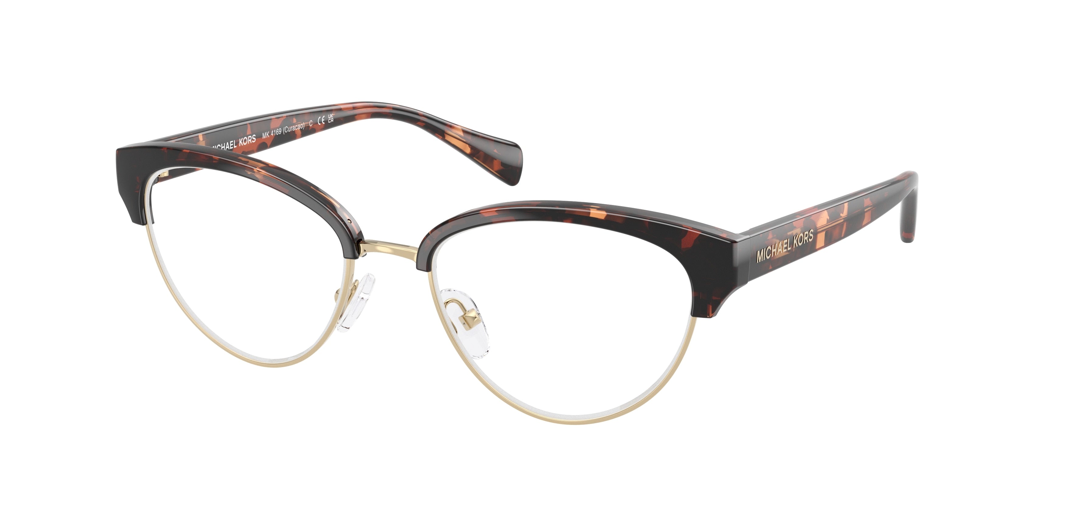 Gafas Oftálmicas Michael Kors Curacao MK4169 Carey Oscuro