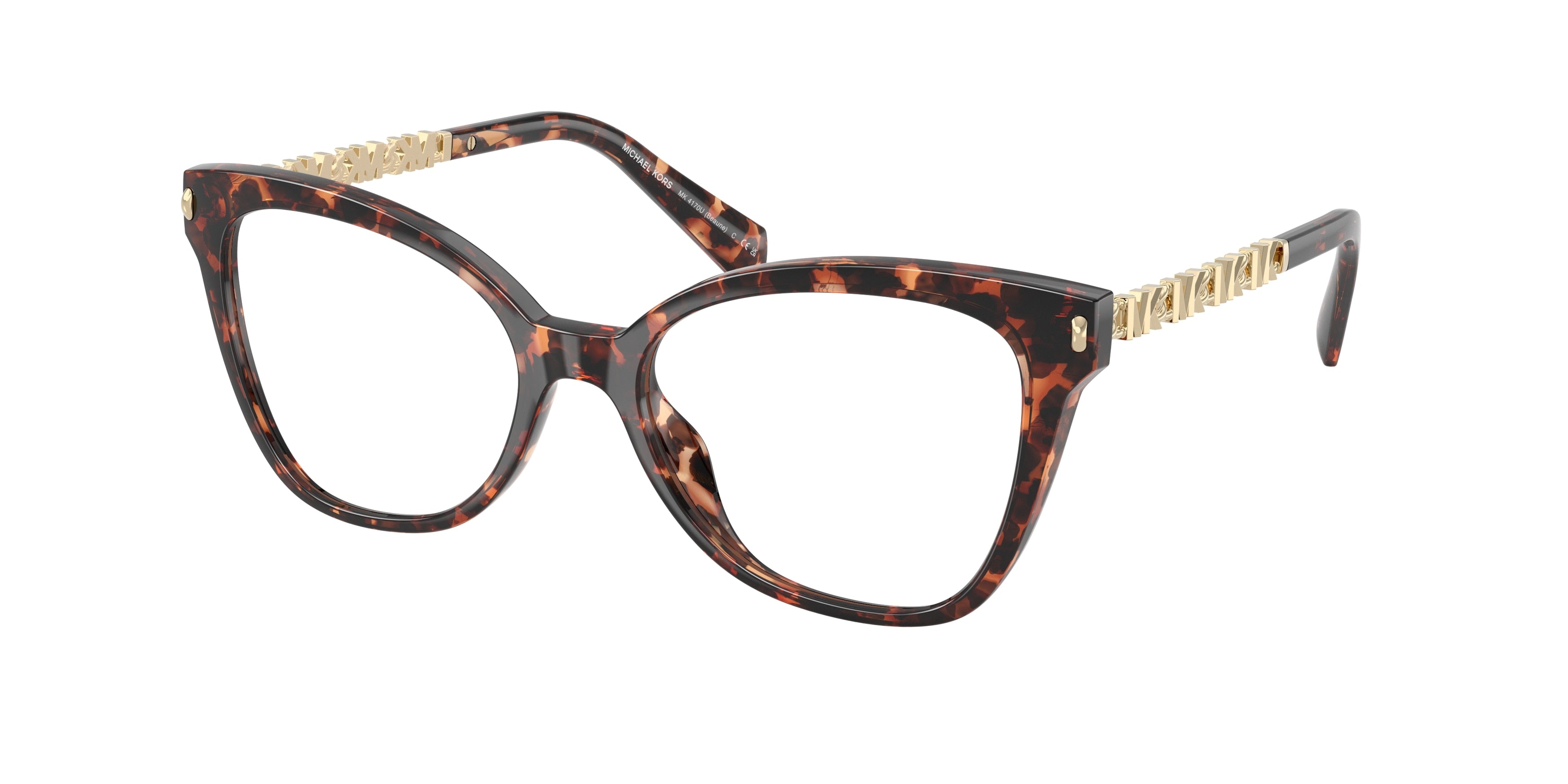 Gafas Oftálmicas Michael Kors Beaune MK4170U Carey Oscuro