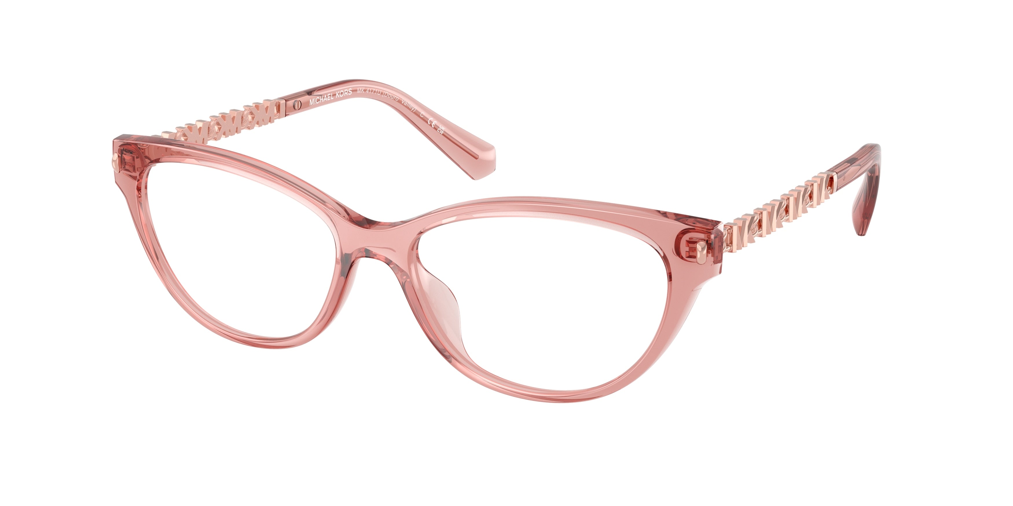 Gafas Oftálmicas Michael Kors Douro Valley MK4171U Rosa Traslúcido