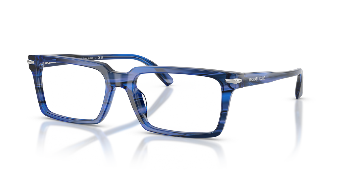 Gafas Oftálmicas Michael Kors Grand Targhee MK4173U Cuerno Azul