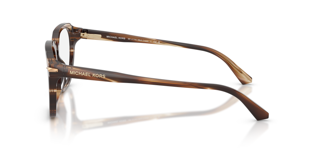 Gafas Oftálmicas Michael Kors Wolf Creek MK4174U Cuerno Marrón