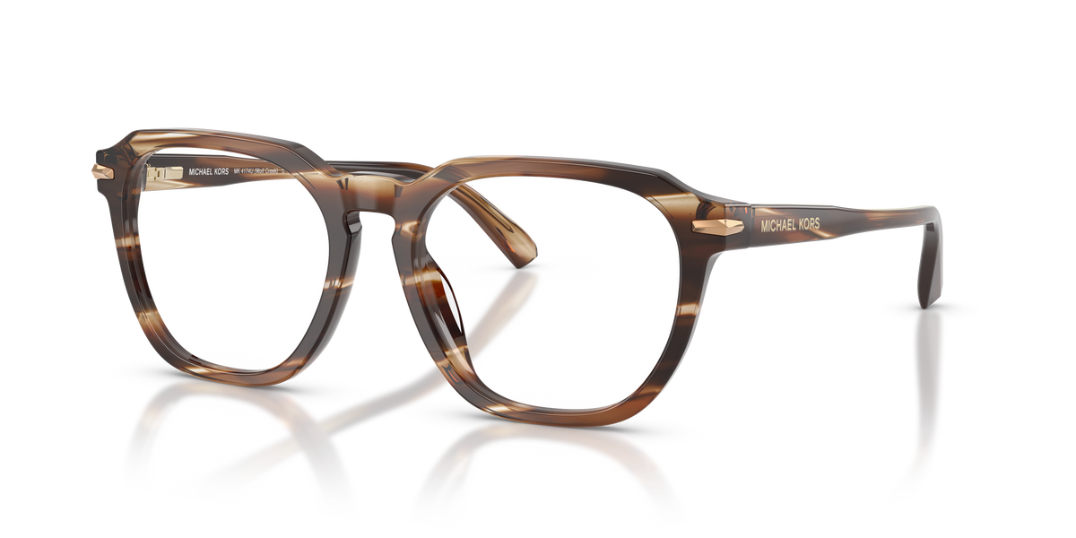 Gafas Oftálmicas Michael Kors Wolf Creek MK4174U Cuerno Marrón