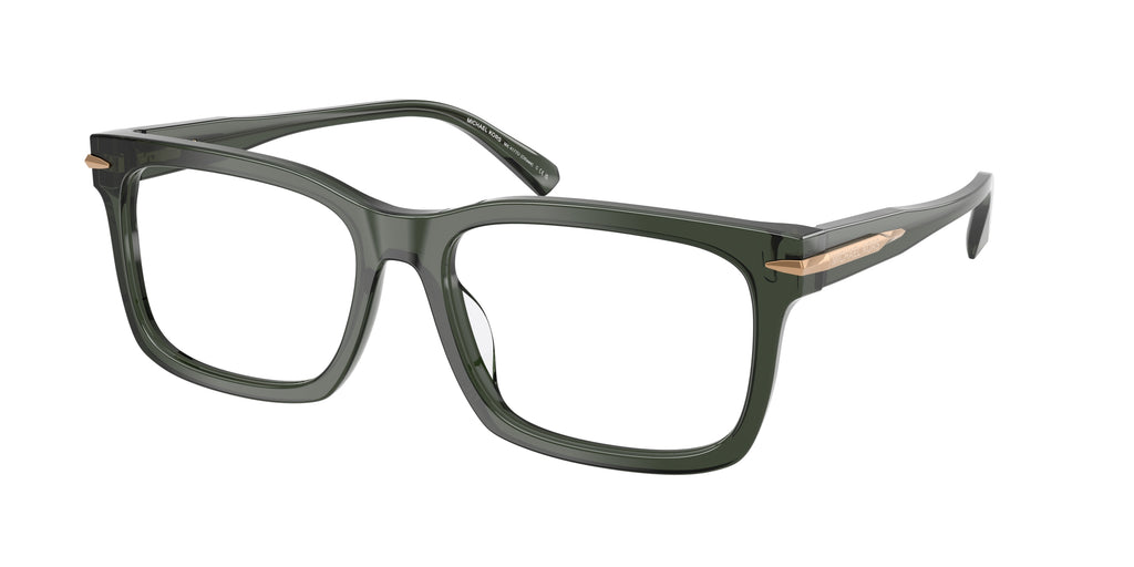 Gafas Oftálmicas Michael Kors Ottawa MK4177U Verde Traslúcido