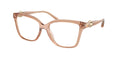 Gafas Oftálmicas Michael Kors Kobe MK4180U Marrón Claro Traslúcido