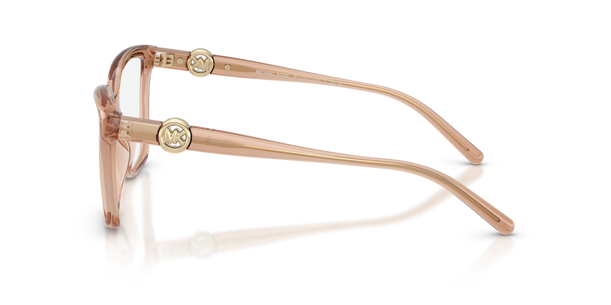 Gafas Oftálmicas Michael Kors Kobe MK4180U Marrón Claro Traslúcido