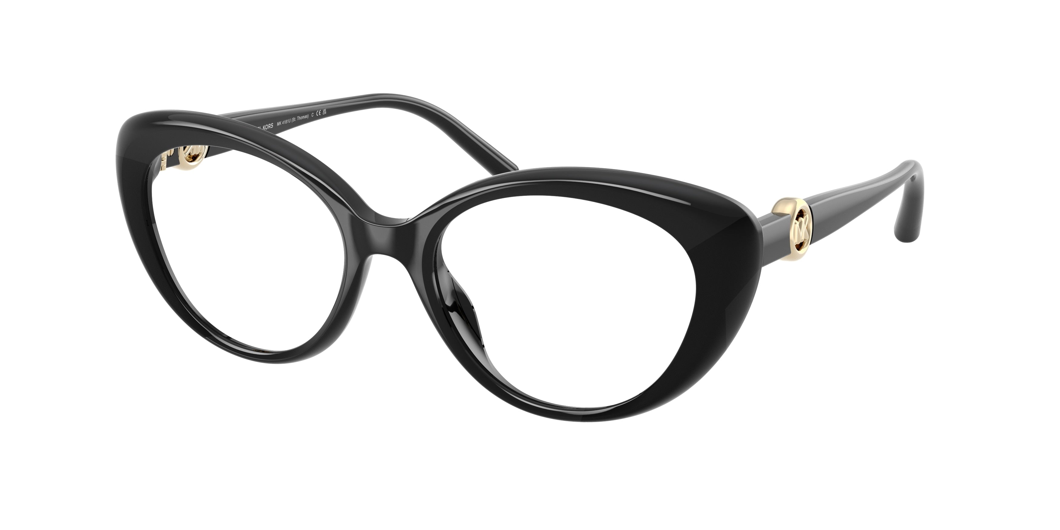 Gafas Oftálmicas Michael Kors St. Thomas MK4181U Negro