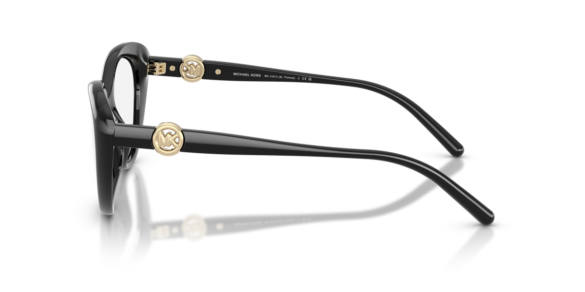 Gafas Oftálmicas Michael Kors St. Thomas MK4181U Negro