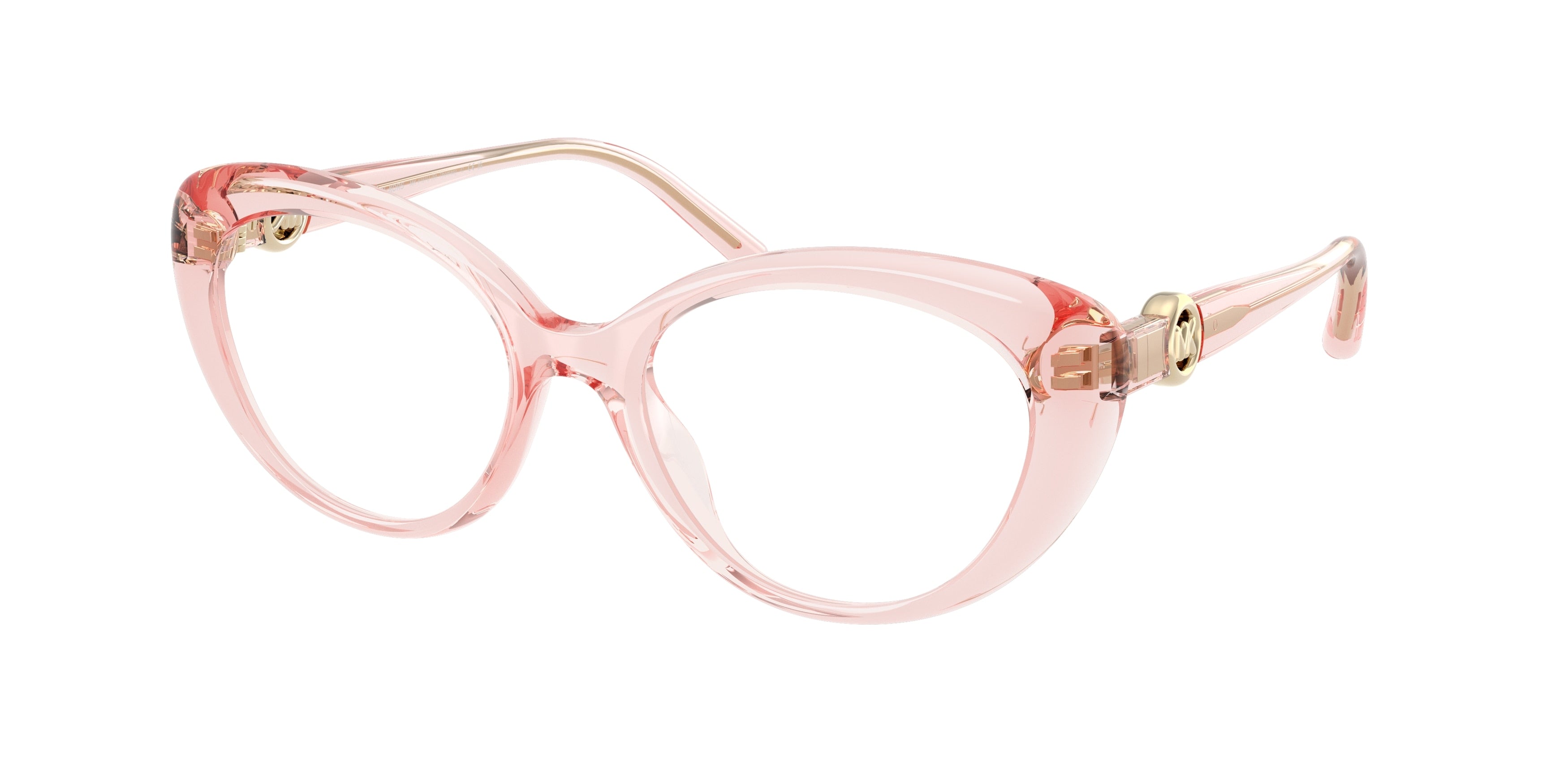 Gafas Oftálmicas Michael Kors St. Thomas MK4181U Rosa Claro Traslúcido