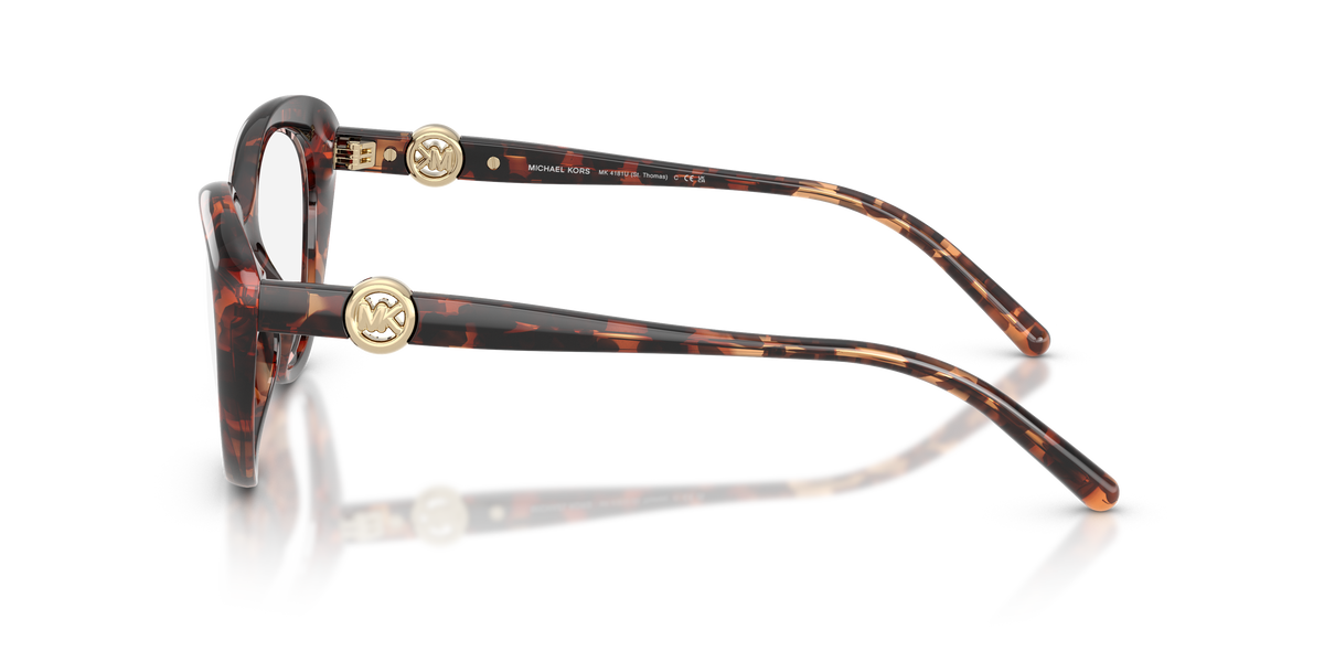 Gafas Oftálmicas Michael Kors St. Thomas MK4181U Luggage Tortoise