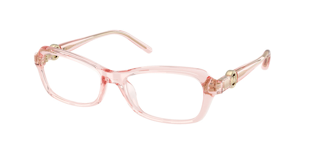 Gafas Oftálmicas Michael Kors Hakone MK4182U Rosa Claro Traslúcido